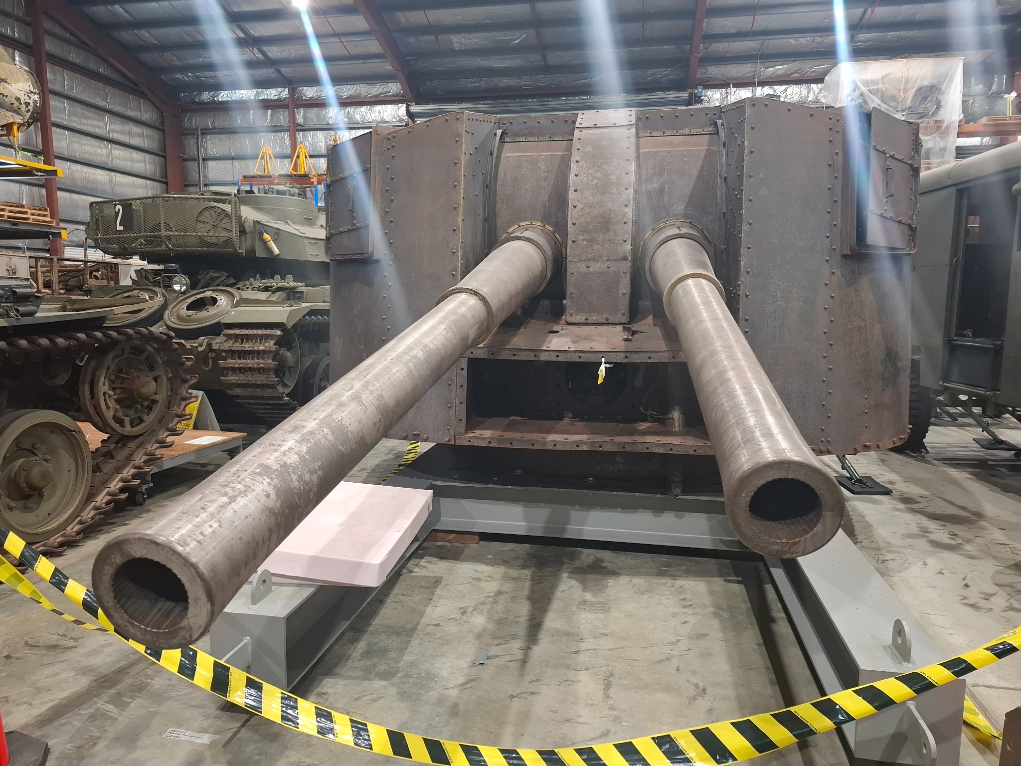 HMAS Arunta exhibit at the Australian War Memorial Treloar Centre