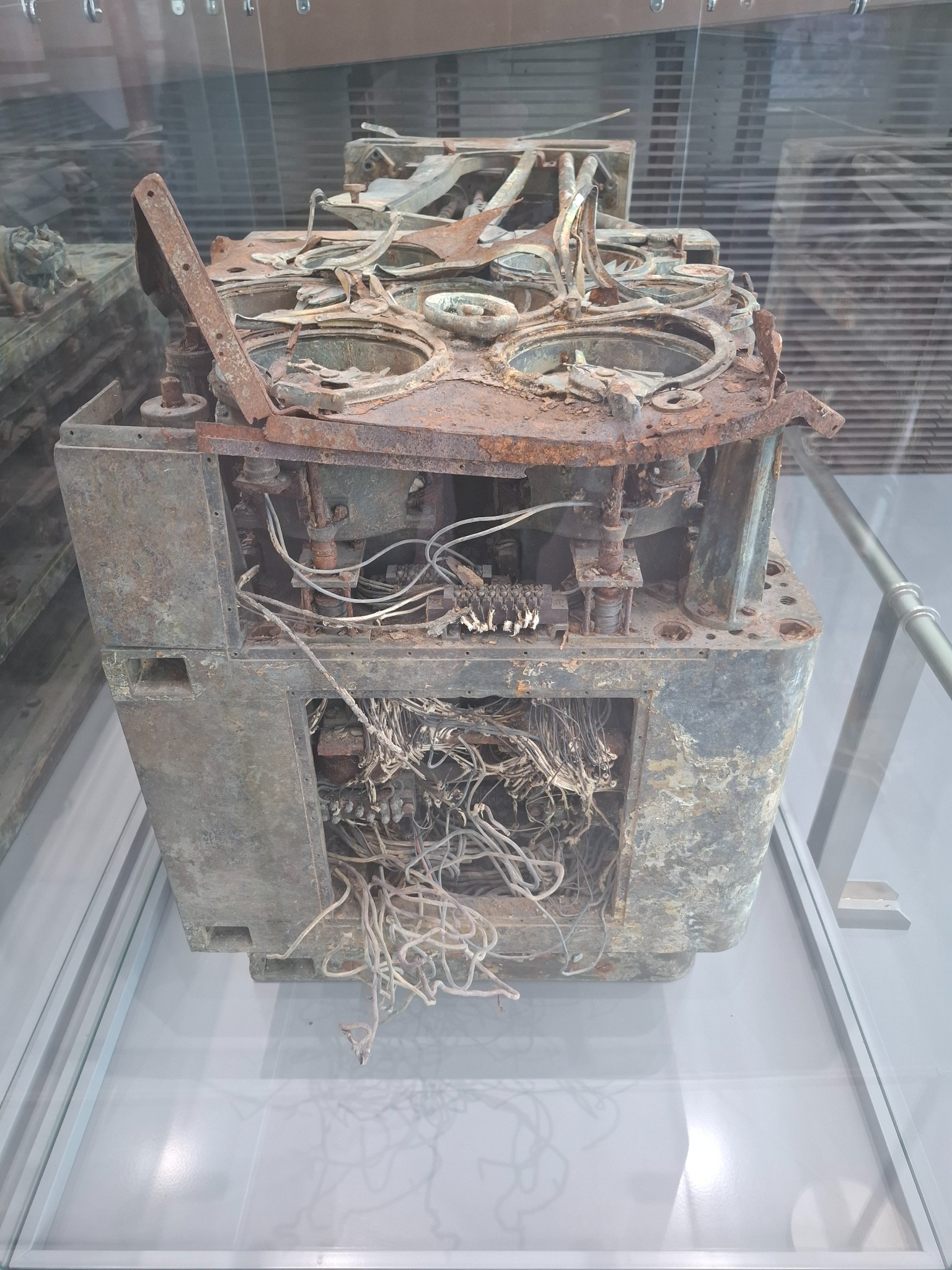 Damaged Type 91 Fire Control Table